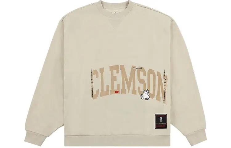 Travis Scott X Mitchell & Ness Clemson Tigers Pullover Sweatshirt