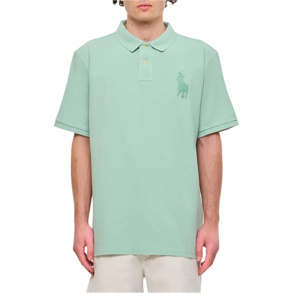 Polo Ralph Lauren Big Pony Polo Shirt Classic Version Men's Green
