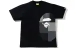 Bape Color Block Side Big Ape Head Tee