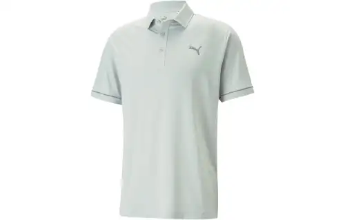 PUMA Cloudspun Haystack Polo De Golf Cloudspun Haystack Homme Polo Shirt Men's Gray