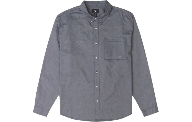Converse Shirts Men's Indigo V-neck Thin Shirt
