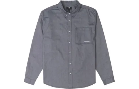 Converse Shirts Men's Indigo V-neck Thin Shirt