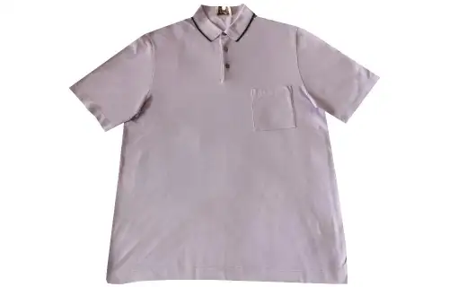 HERMES SS23 Polo Shirt Men's Purple