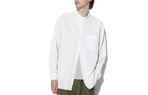 UNIQLO Shirts Unisex Stand Collar Moderate Other