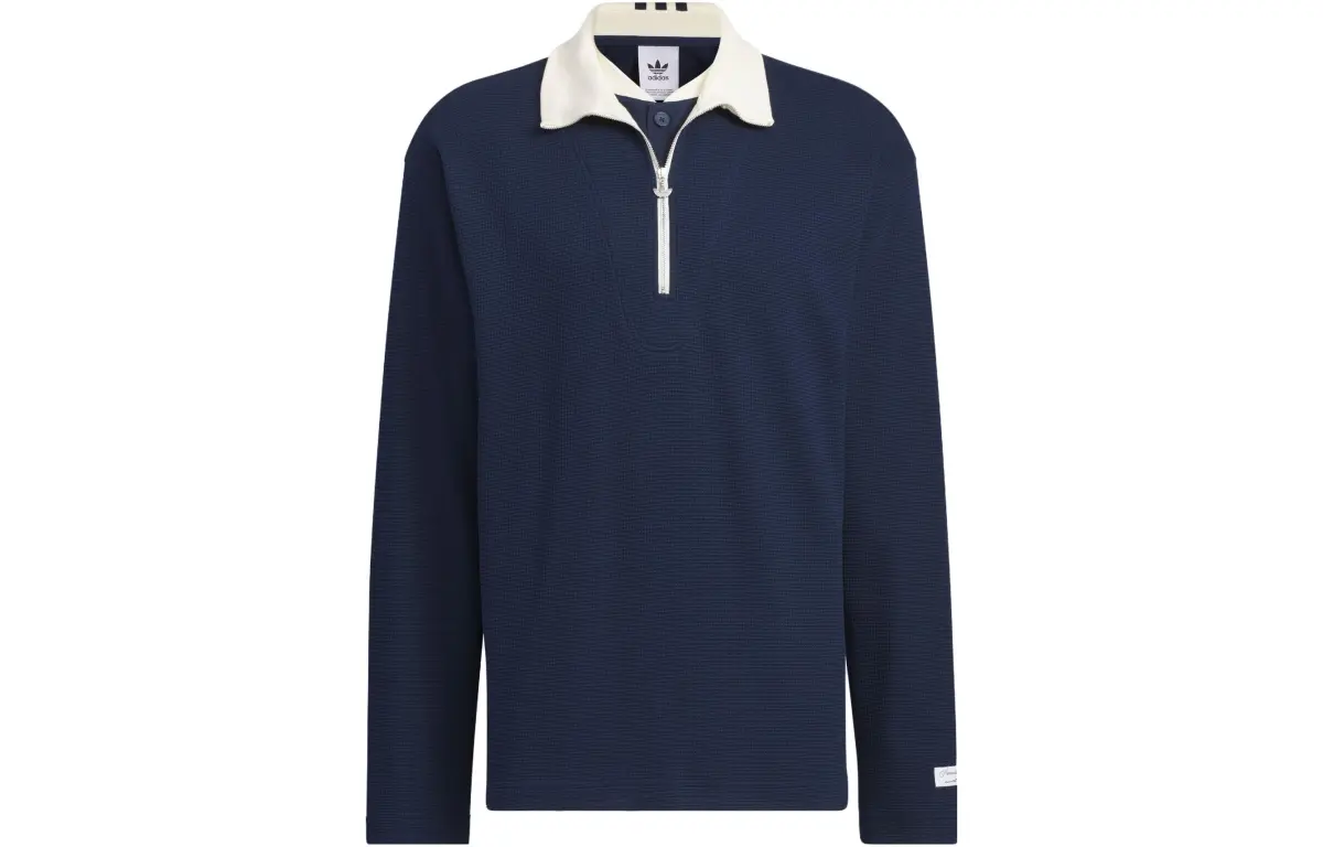 Adidas Originals Polo Shirt Unisex Navy Blue
