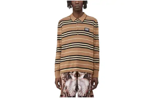 Burberry Polo Shirt Men's Yellow