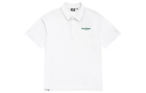 New Balance Polo Shirt Men's White