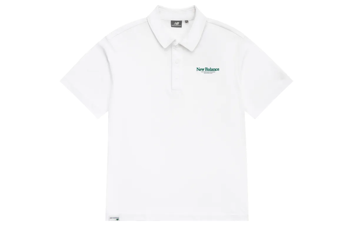 New Balance Polo Shirt Men's White