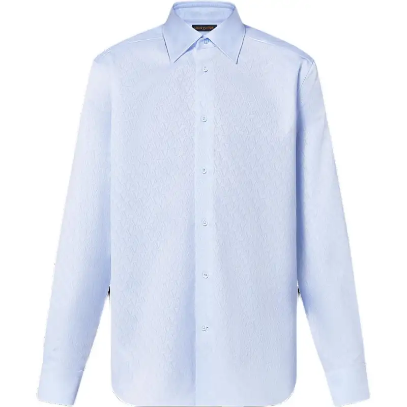 LOUIS VUITTON Shirt Men's Light Blue