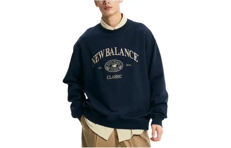 New Balance Sweatshirt Unisex Marine Blue