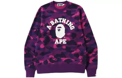 Bape Color Camo College Crewneck SS22