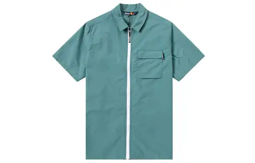 Timberland Shirts Men's Green Lapel Moderate Other