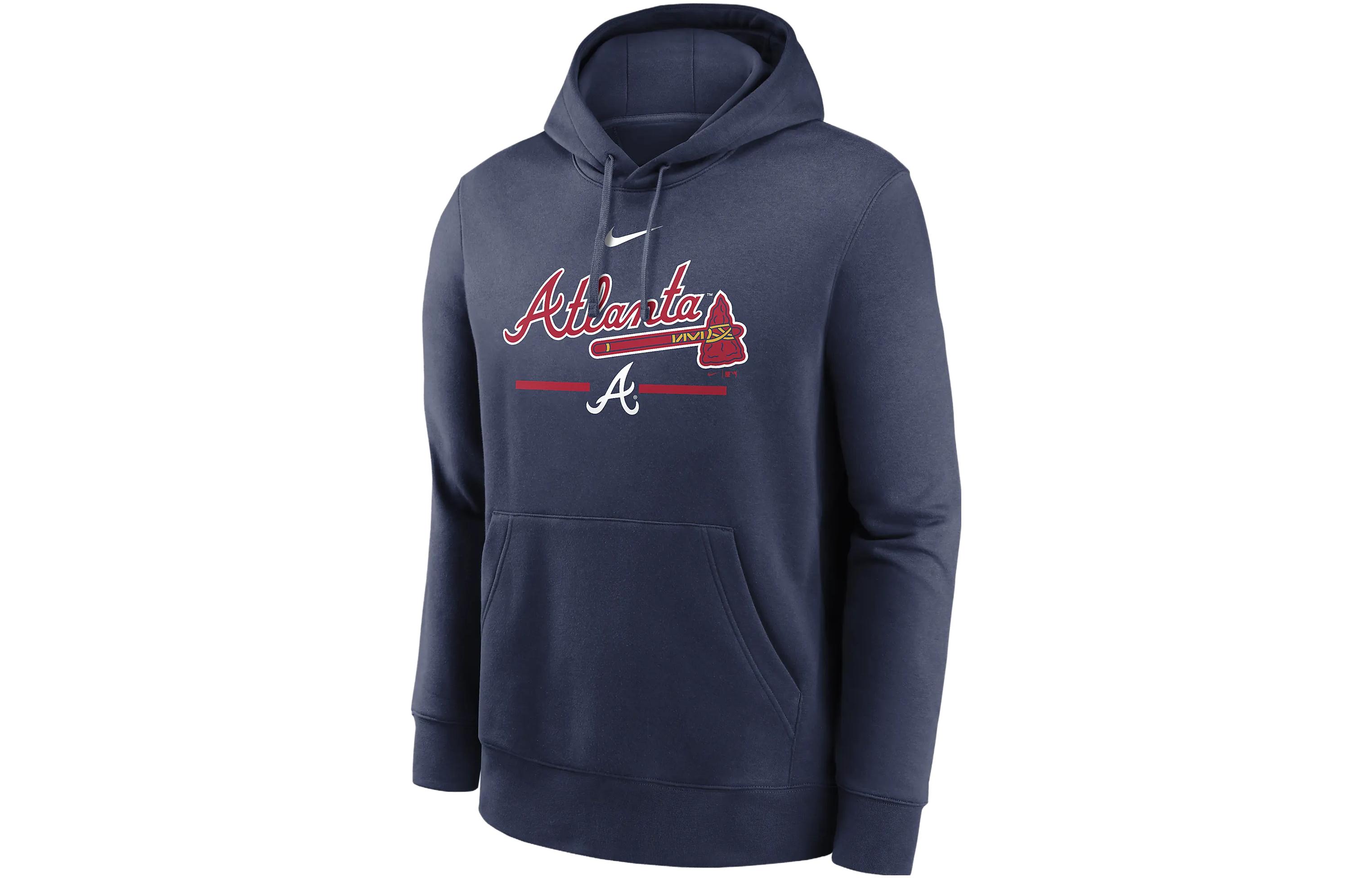 Nike Ronald Acuña Jr. Atlanta Braves Club Men's Nike Mlb Pullover Hoodie