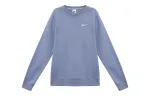 Nike Club Fleece Lined Crew Neck Casual Without Hood Sweatshirt Men's Light Purple