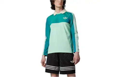 Adidas Originals ADICOLOR Polo Shirts Men's Green Moderate Straight Fit