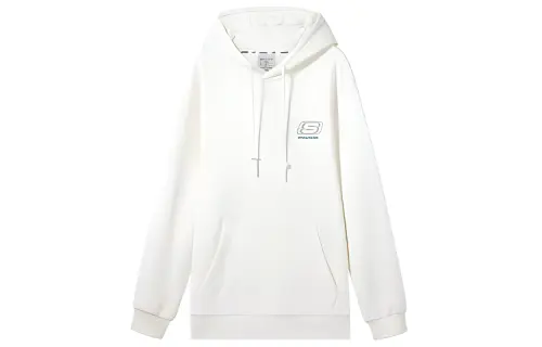 Skechers Colorful Sweatshirt Unisex Marshmallow White