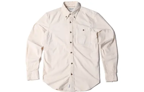 Timberland Shirts Men's Beige Lapel Moderate Other