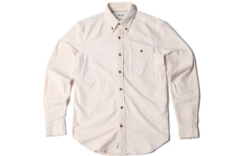 Timberland Shirts Men's Beige Lapel Moderate Other