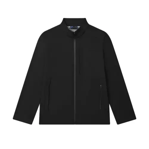 FILA Jackets Men's Jet Black Stand Collar Moderate Other