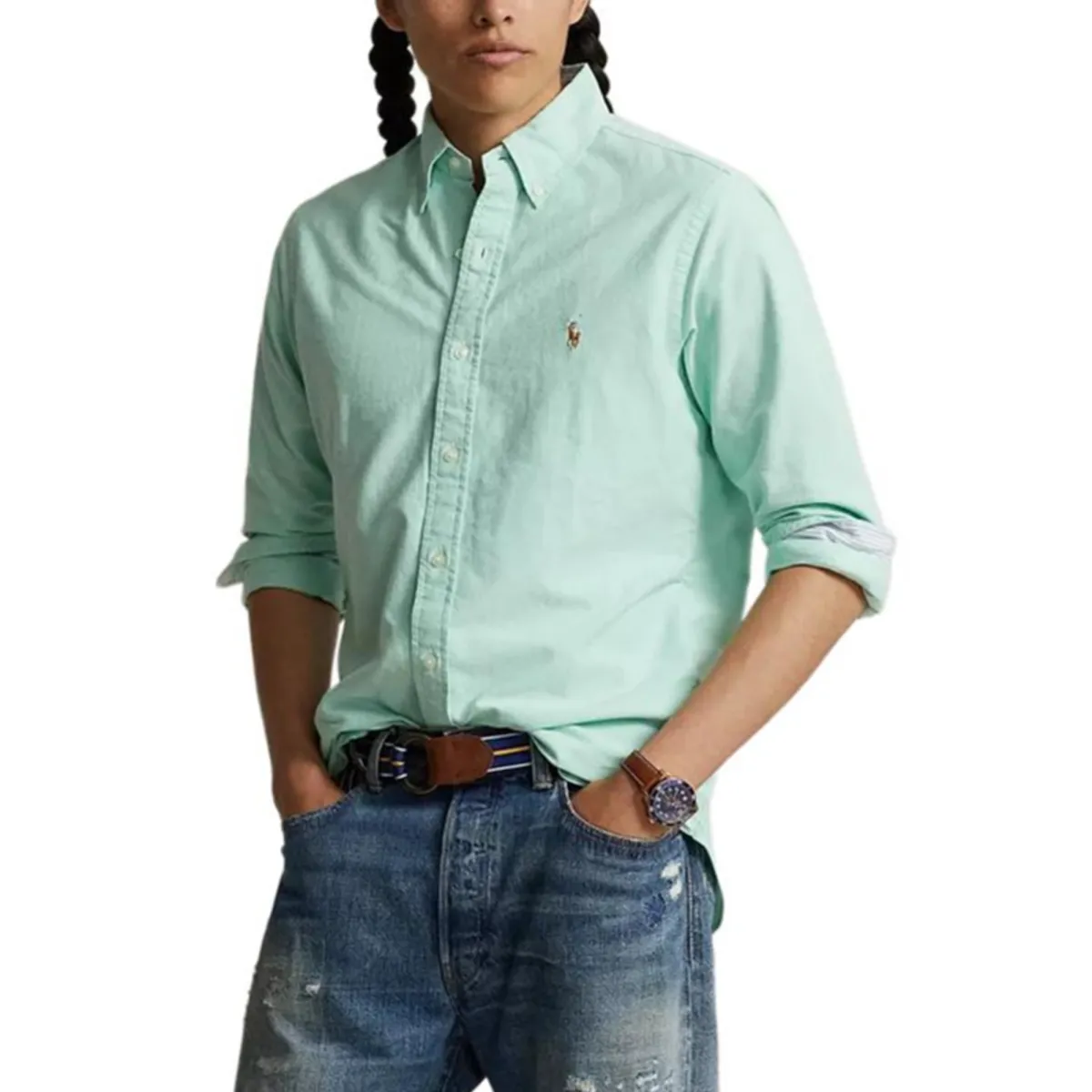 Polo Ralph Lauren Shirt Classic Version Men's Green