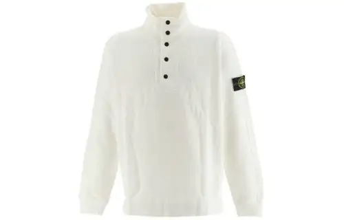 STONE ISLAND Compass appliqué Jersey Sweatshirt