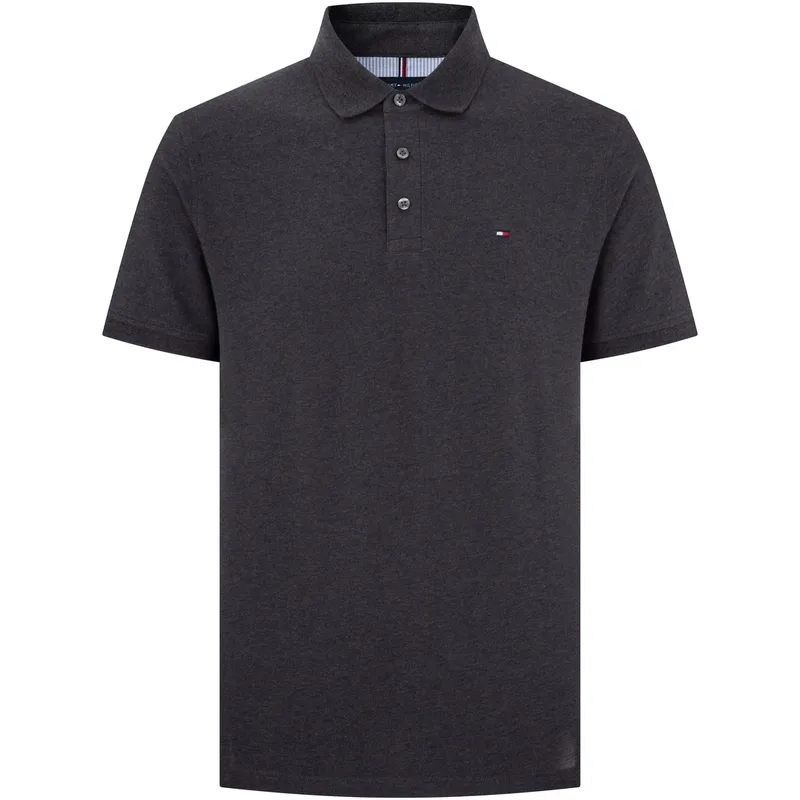 Tommy Hilfiger Polo Shirt Men's Dark Gray