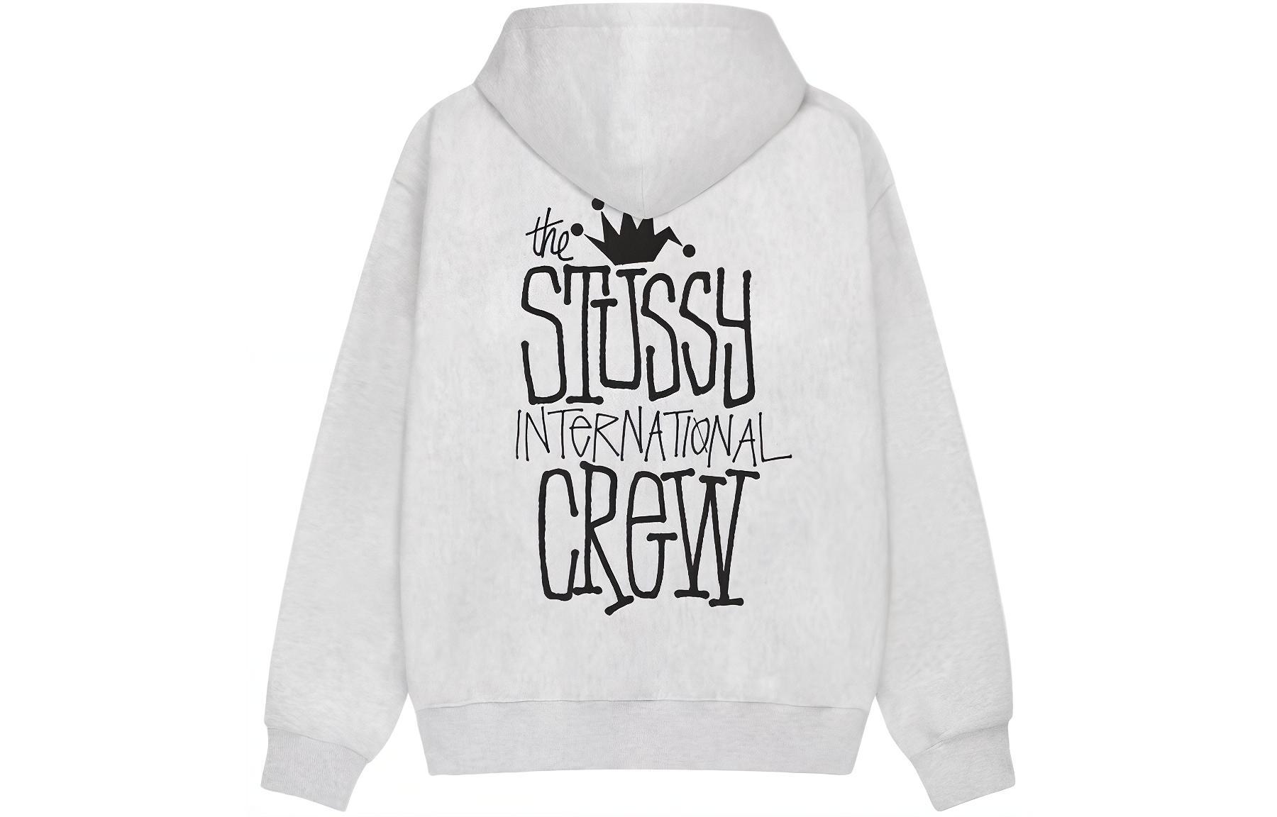 Худи Stussy SS24 Crown Hoodie (черное)