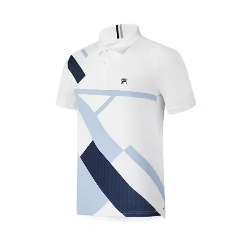 FILA Polo Shirt Men's All Over Print