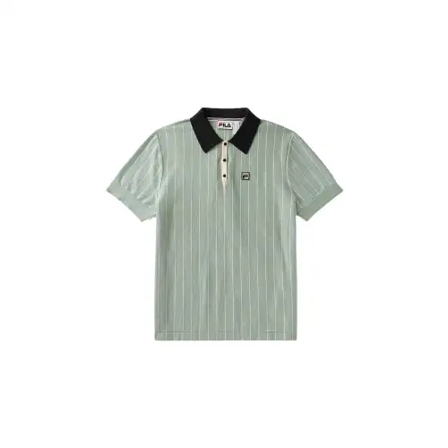 FILA BB1 Polo Shirt Men's Iceberg Green/Black/Whitecap Gray