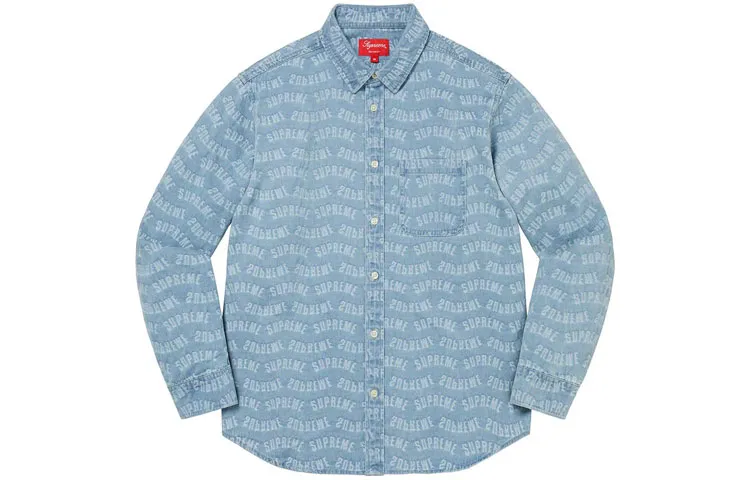 Supreme Arc Jacquard Denim Shirt