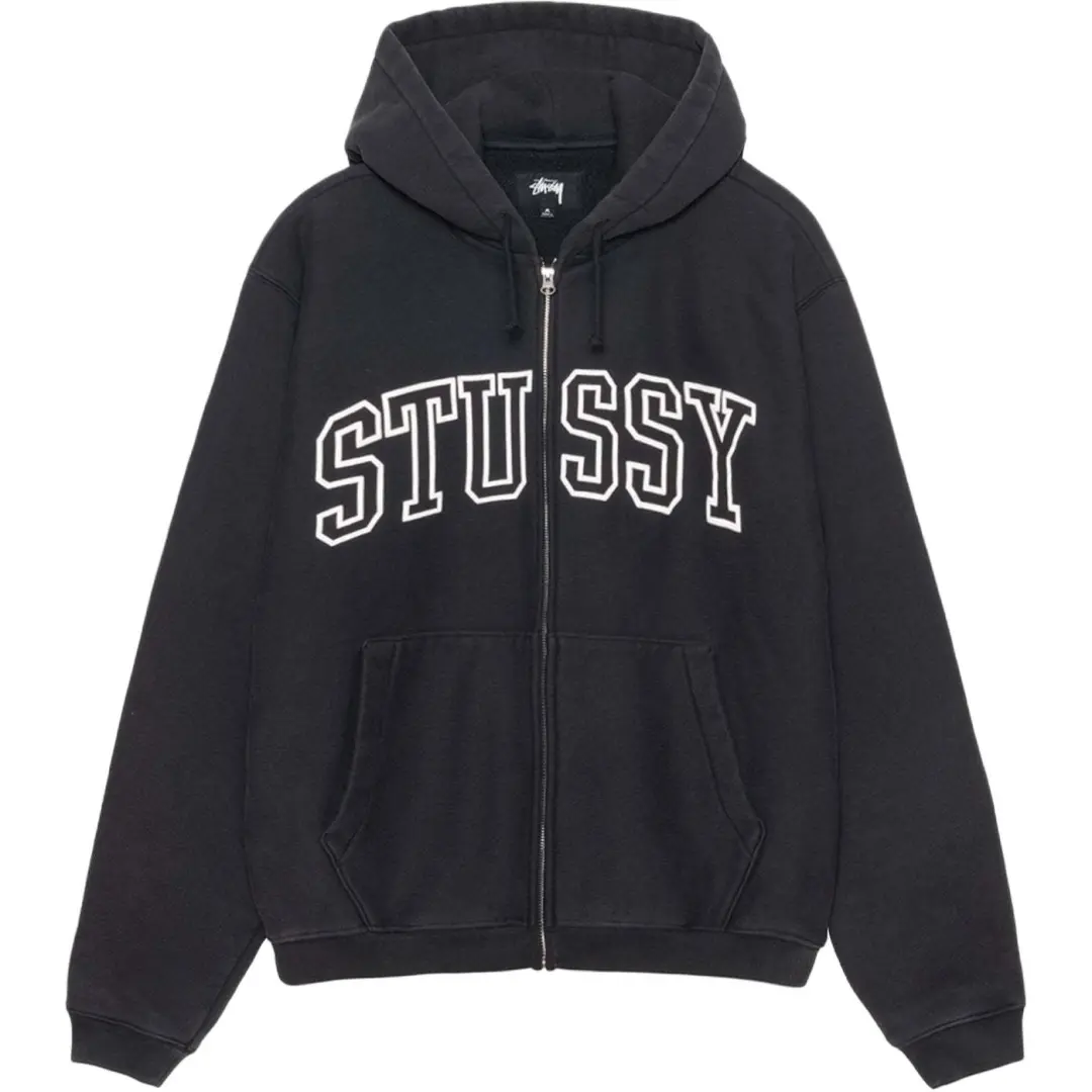 Stussy Outline Zip Hoodie