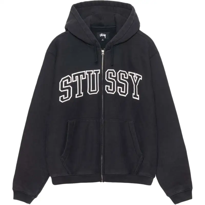 Stussy Outline Zip Hoodie