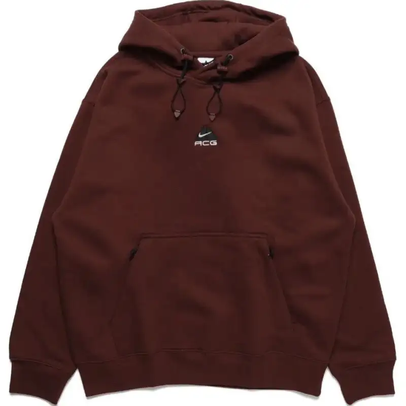 Nike Sweatshirts Men's Brown Hooded Moderate Regular