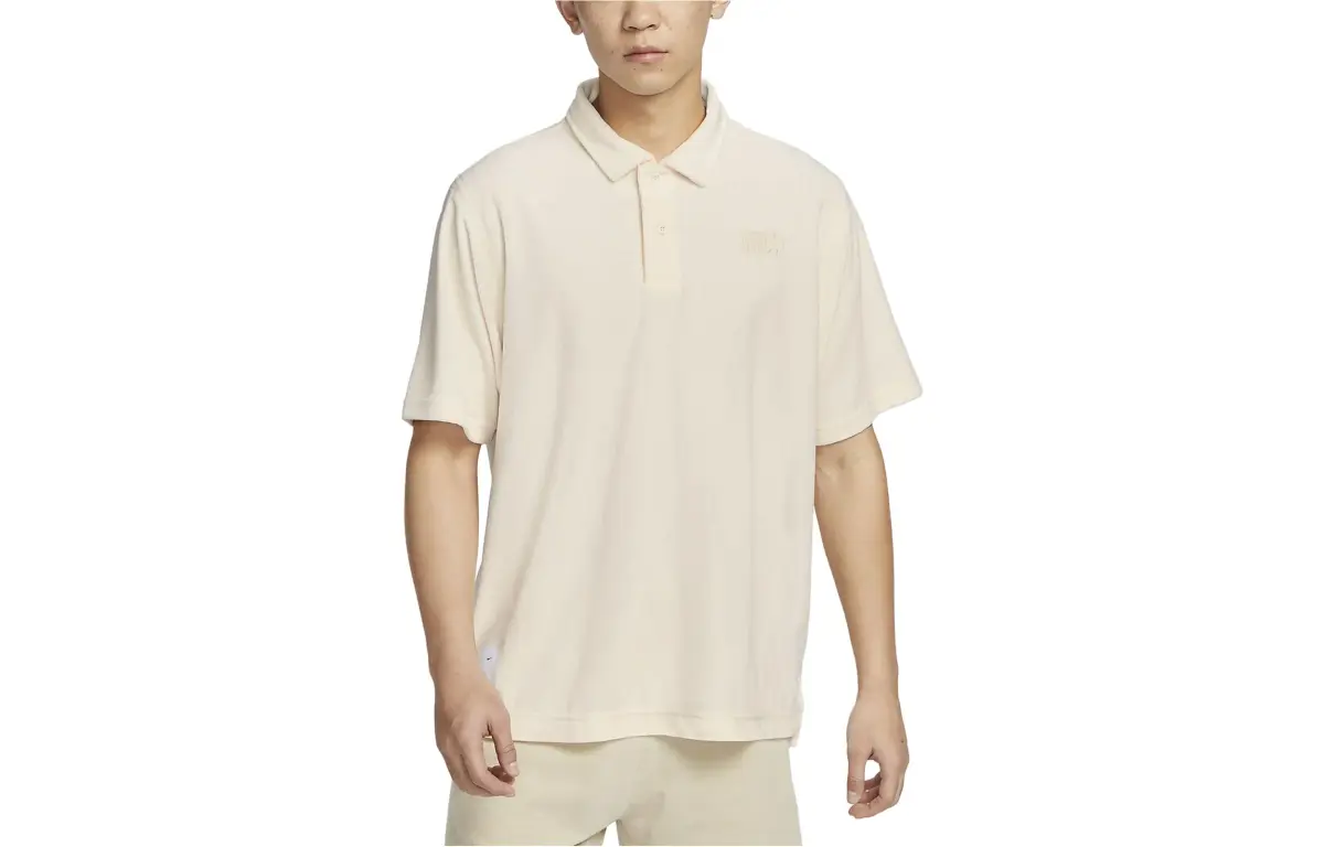 Nike Sportswear Polo Shirt Men's Light Ivory White