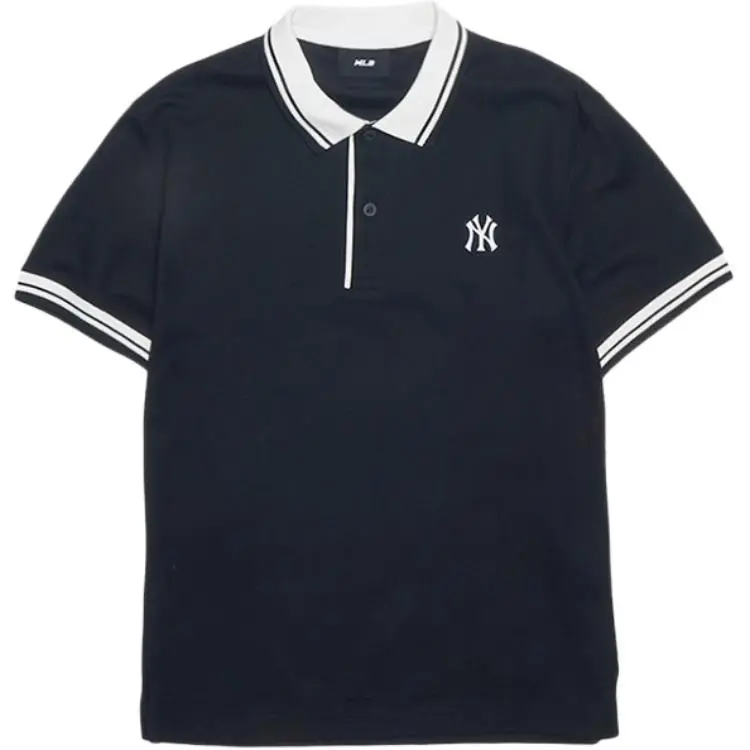 MLB New York Yankees Polo Shirt Unisex Black