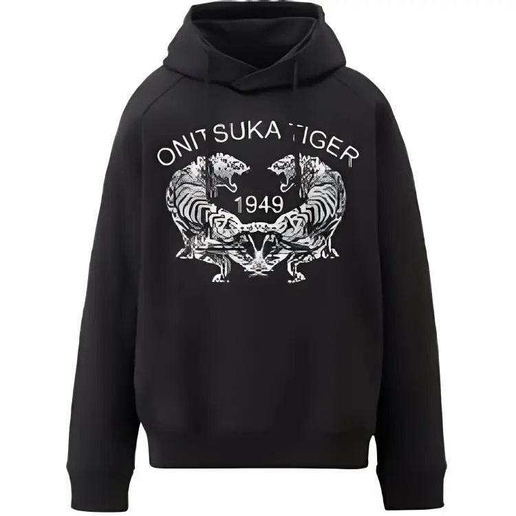Onitsuka Tiger Sweatshirt Unisex Black