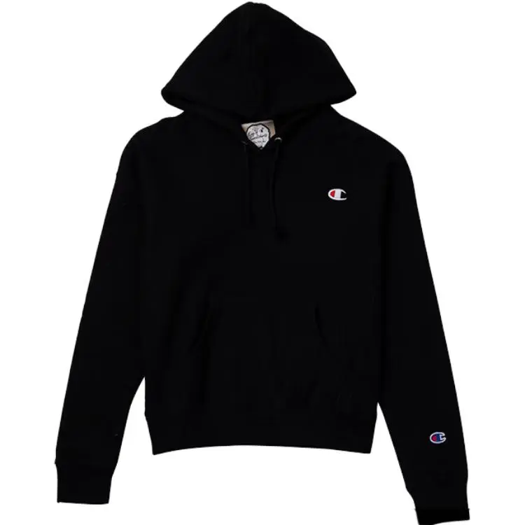 Champion Sweatshirt US Version Unisex Black