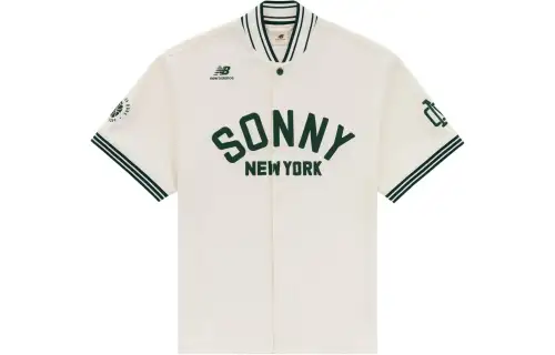 New Balance Aimé Leon Dore X New Balance Shirts Men's White Crew Neck Moderate Other