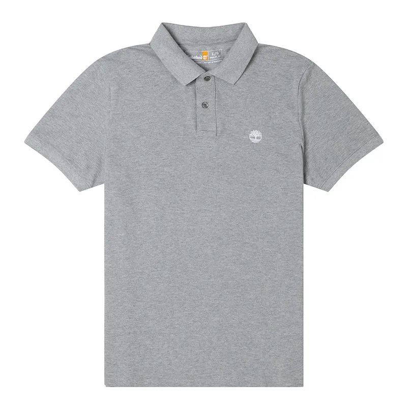 Timberland SS25 Polo Shirt Men's Gray
