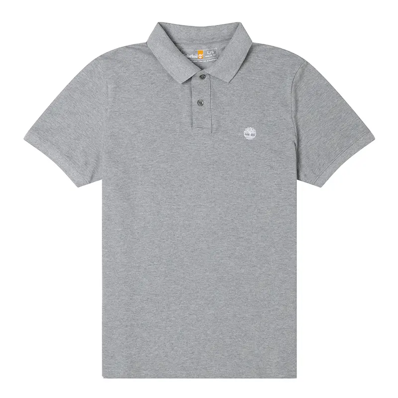 Timberland SS25 Polo Shirt Men's Gray
