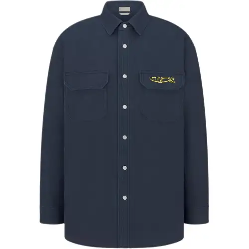 DIOR FW24 Shirt Men's Marine Blue