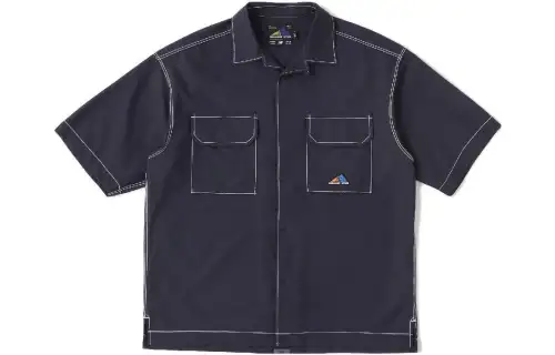 New Balance Shirts Men's Black Lapel Moderate Other