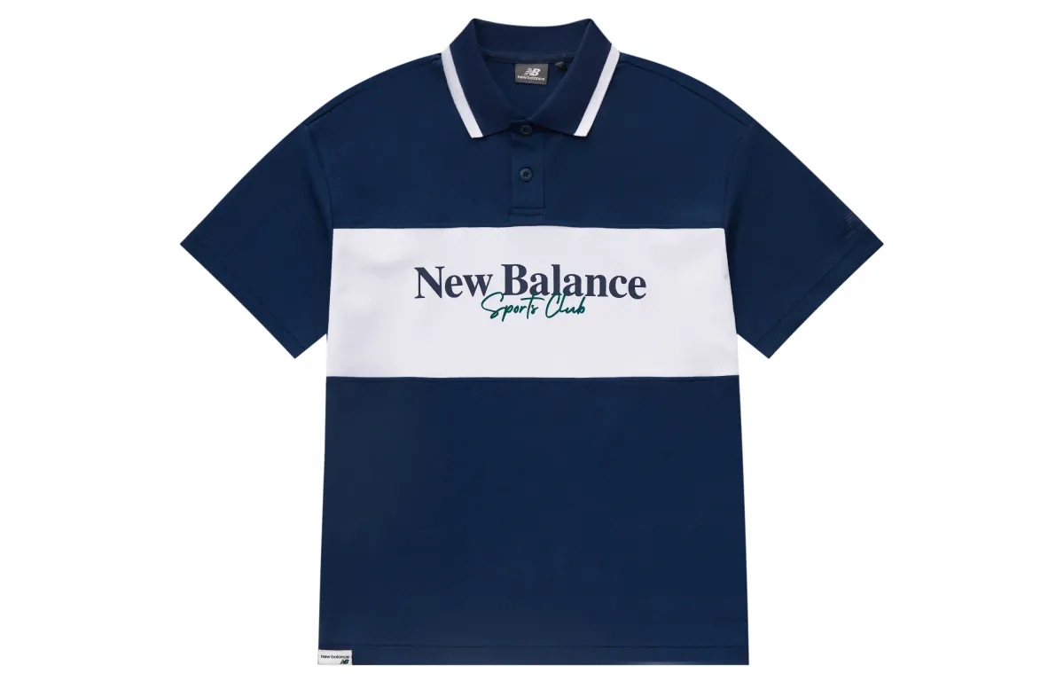 New Balance Polo Shirt Men's Blue