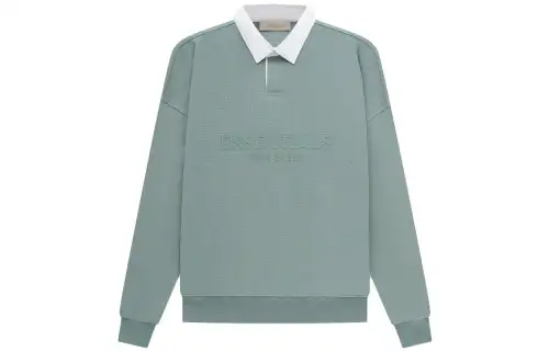Fear Of God Essentials Waffle Henley Rugby