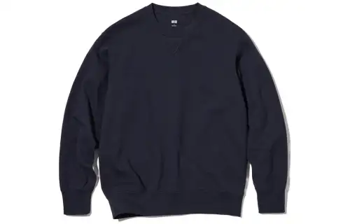 UNIQLO Sweatshirt Unisex Navy Blue
