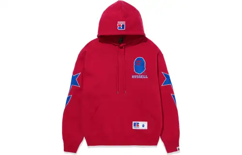 Bape X Russell Pullover Hoodie