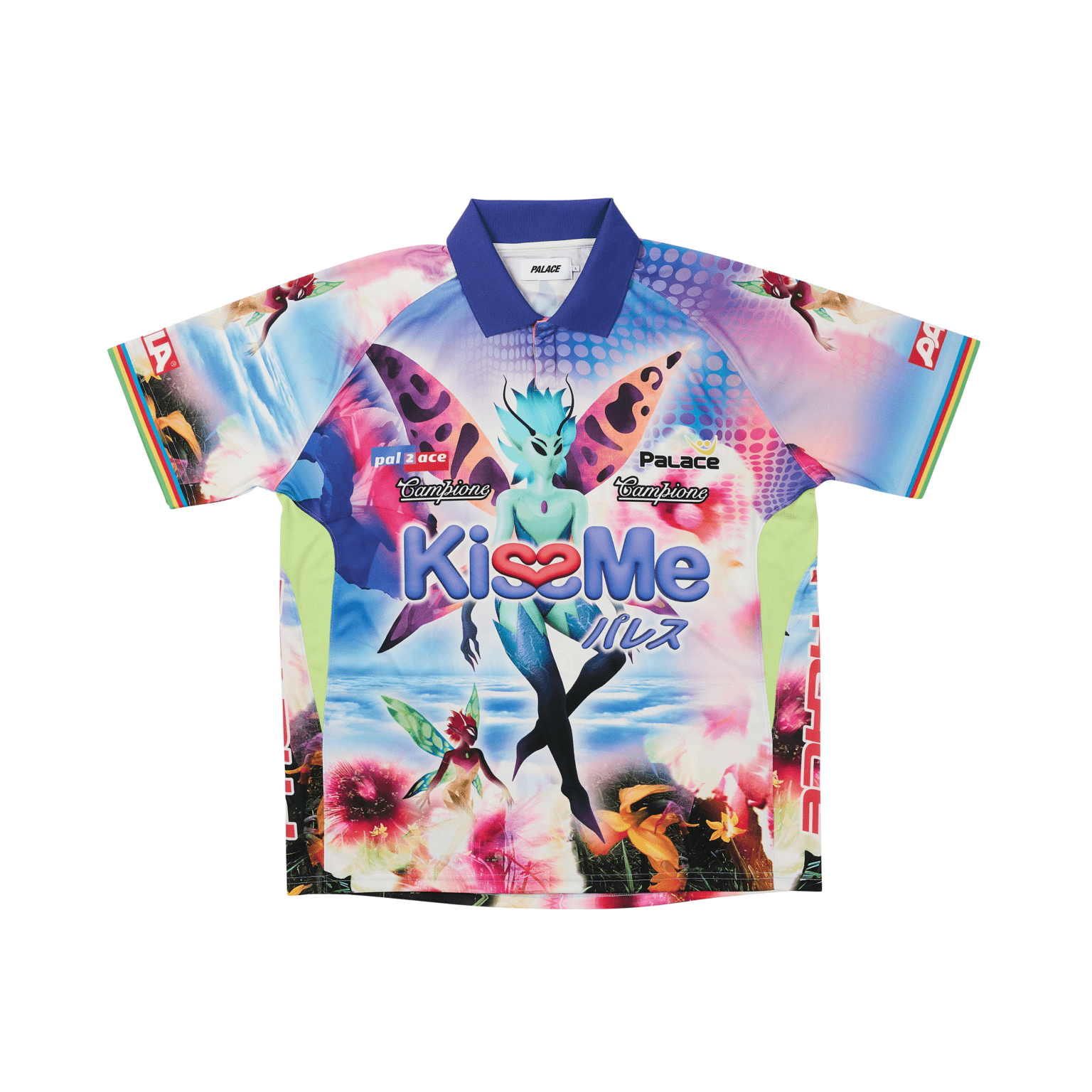 Поло Palace PALACE SS25 Drop5 FAIRY JERSEY Polo (синее)