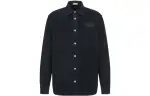 DIOR Shirts Men's Marine Blue Polo Collar Moderate