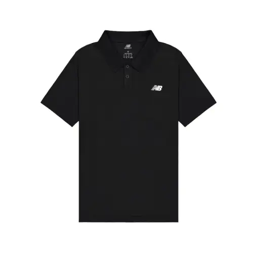 New Balance Polo Shirt Men's Black