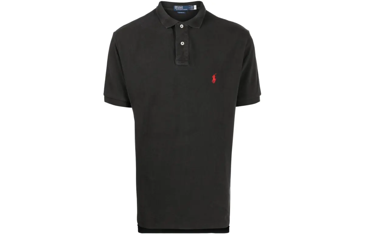 Polo Ralph Lauren Polo Shirt Initial Version Men's Black